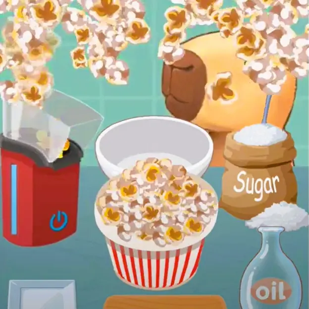 Cookingdom Level 11: Popcorn Walkthrough